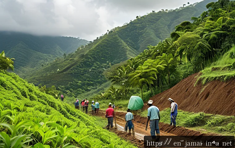 자메이카에서 자주 발생하는 자연재해 관련 이미지 1